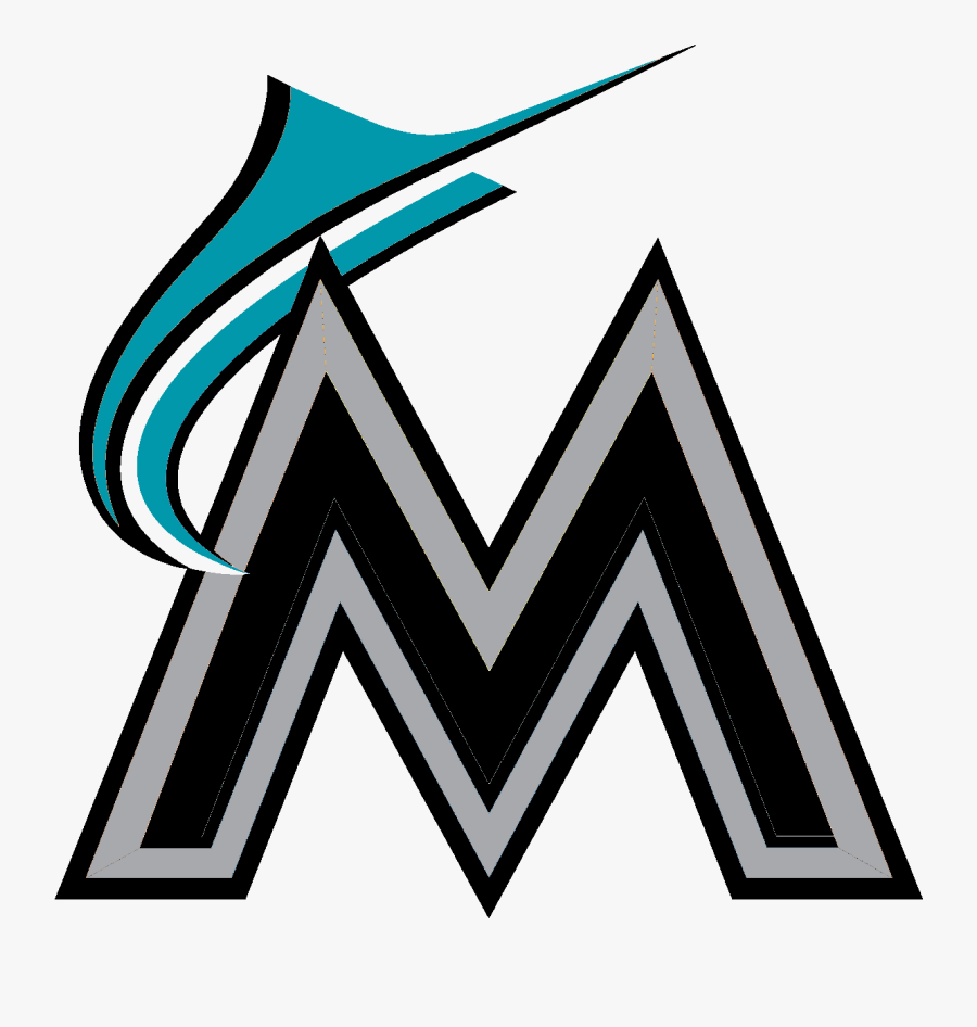 Clip Art Miami Marlins Team Colors - New Florida Marlins Logo, Transparent Clipart