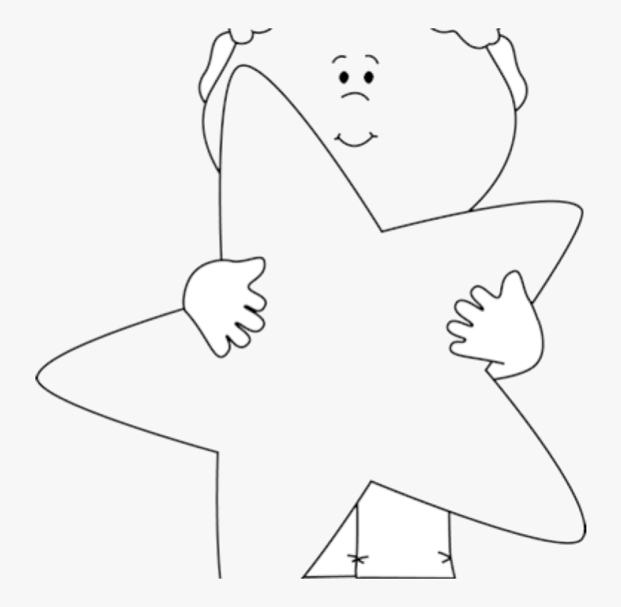 Classroom Star Clipart Black And White Clip Art Images - Black And White Cliparts Of Star, Transparent Clipart