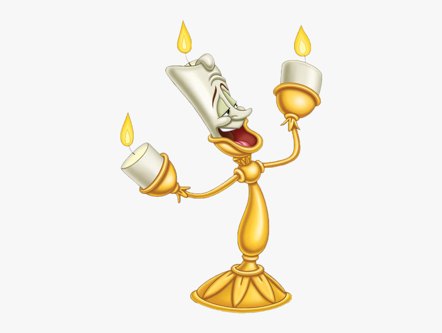 Candlestick Off Of Beauty And The Beast, Transparent Clipart