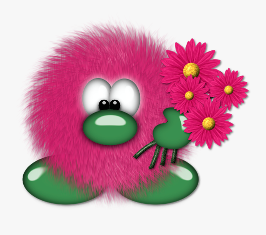 Fuzzy Cliparts - Blomme Vir Jou, Transparent Clipart