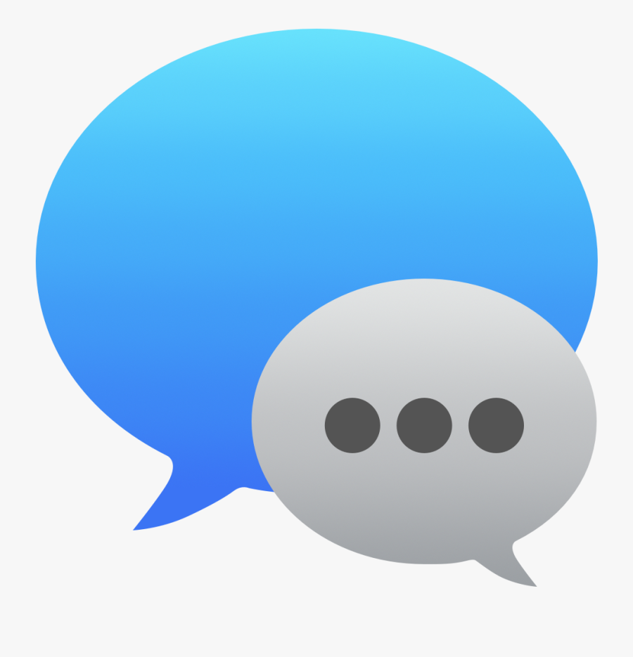 Imessage Iphone Text Messaging - Transparent Speech Bubble Imessage, Transparent Clipart