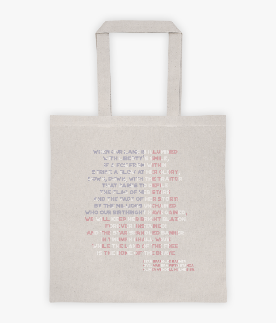 Star Spangled Banner - Tote Bag, Transparent Clipart
