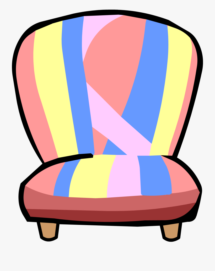 Chair Clipart Garden Chair Club Penguin - Club Penguin Furniture Png, Transparent Clipart