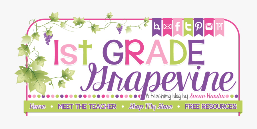 1st Grade Grapevine - Угловые Виньетки, Transparent Clipart