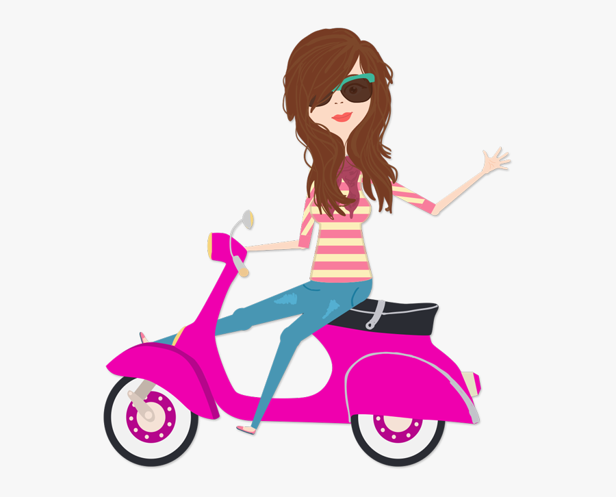 About Banner - Scooter, Transparent Clipart