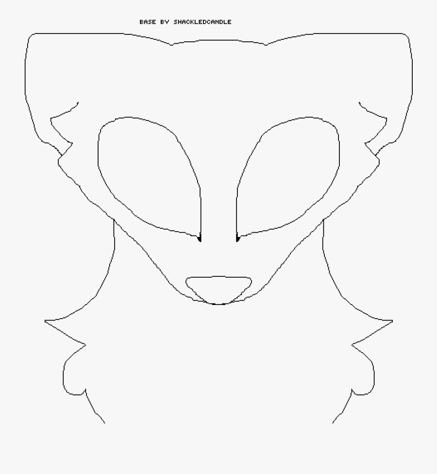 Transparent Wolf Head Png - Line Art, Transparent Clipart