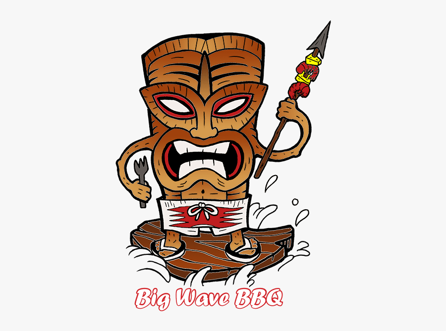 Big Wave Bbq - Illustration, Transparent Clipart