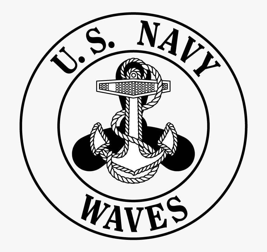 Navy Clipart Usn - Navy Waves Emblem, Transparent Clipart