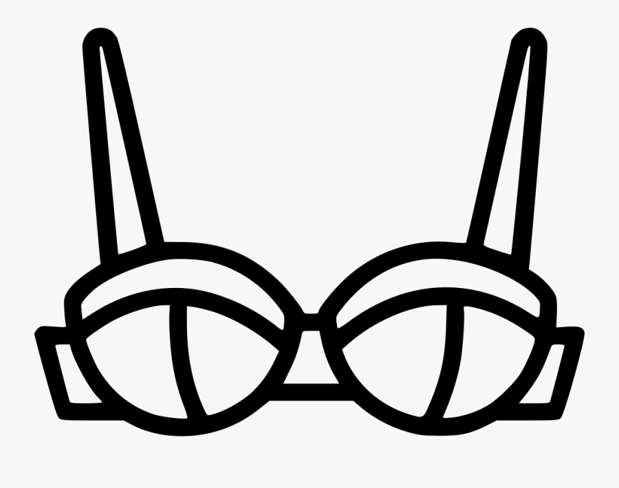 Cloth Inner Women Bra Under Garments Comments Clipart - Woman Bra Icon Png, Transparent Clipart