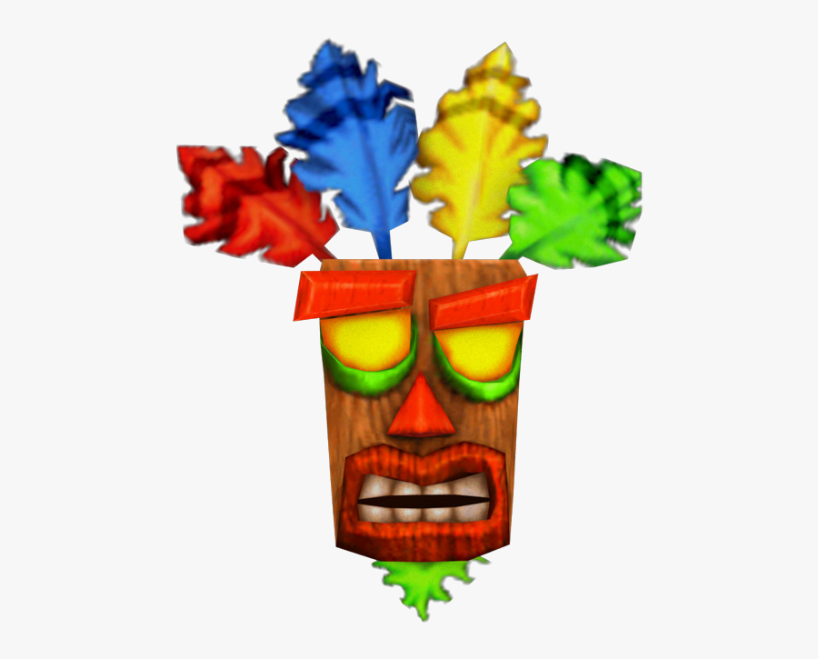 Crash Nitro Kart Aku Aku, Transparent Clipart