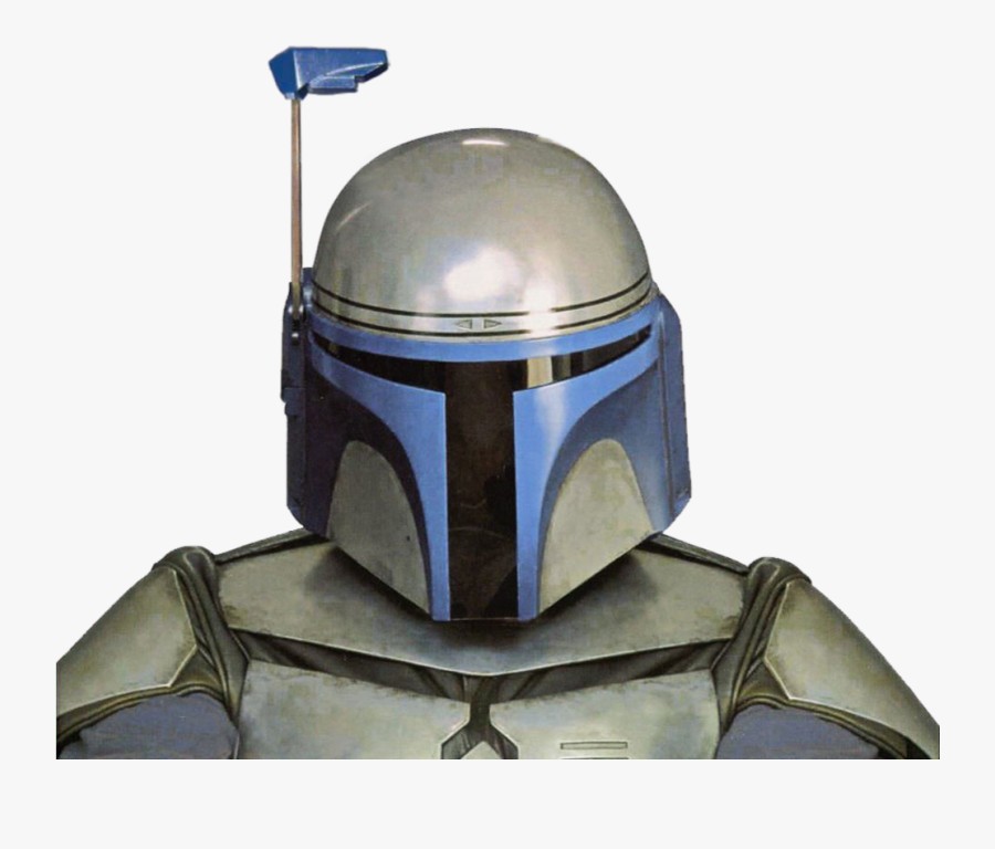 Boba Fett Helmet Png - Star Wars Attack Of The Clones Visual Dictionary, Transparent Clipart