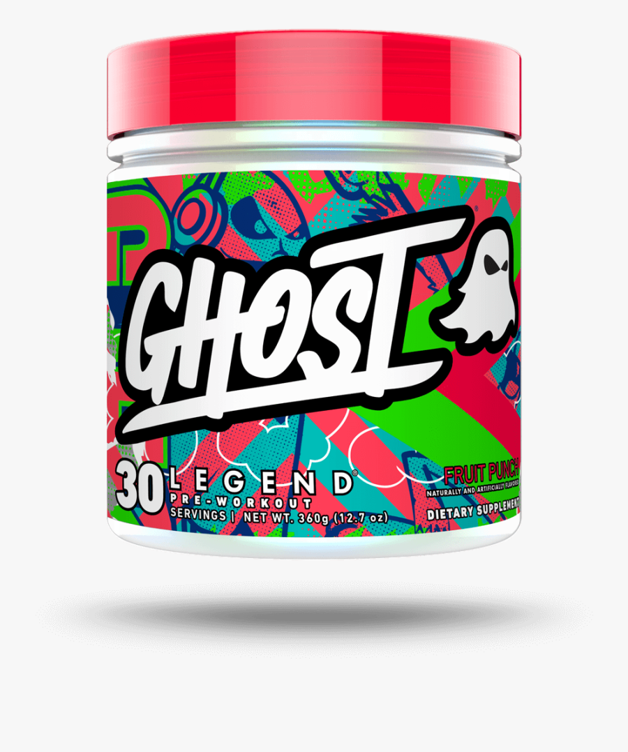 Legend Container - Ghost Legend Pre Workout, Transparent Clipart