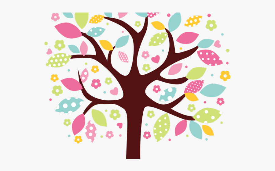 Shapes Clipart Tree - Cute Trees Clipart Hd, Transparent Clipart