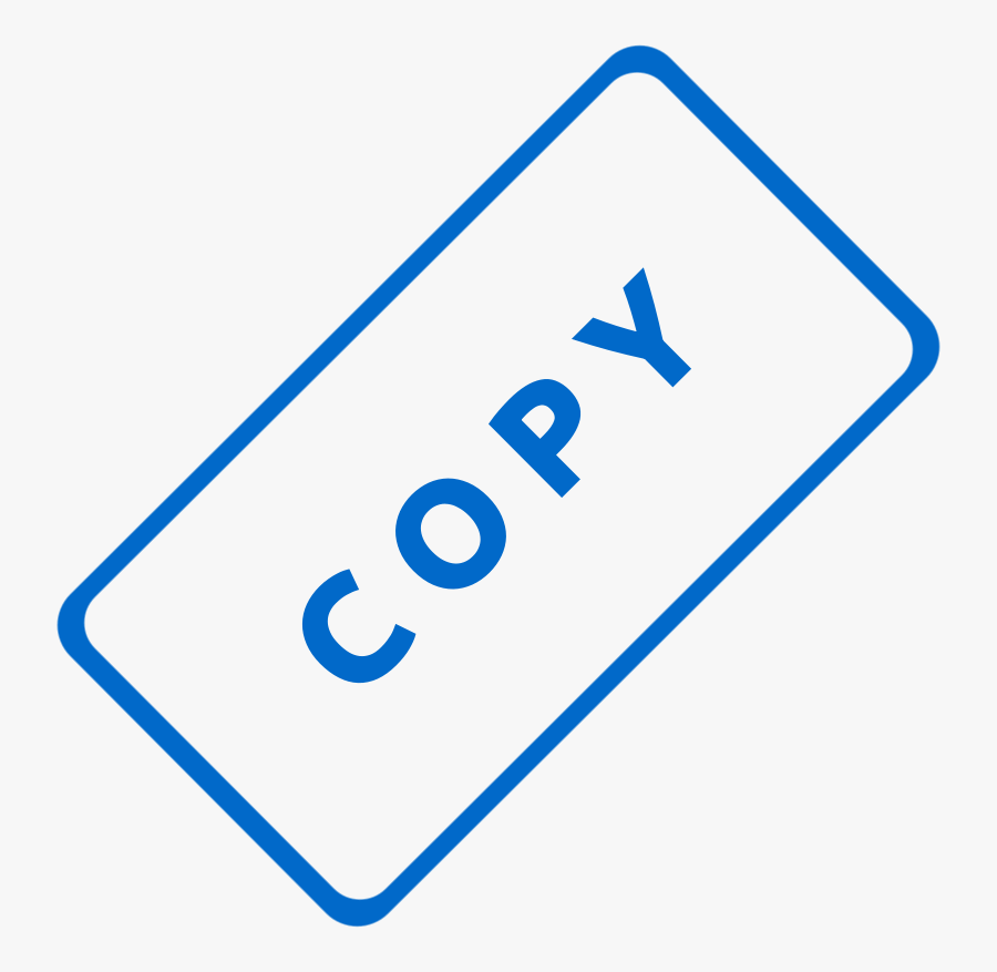 Copy Business Stamp 1 - Copy Stamp, Transparent Clipart