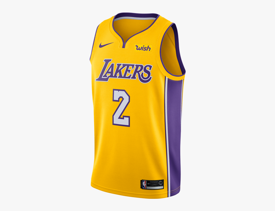 Jersey Clipart Laker - Los Angeles Lakers Jersey Nike, Transparent Clipart