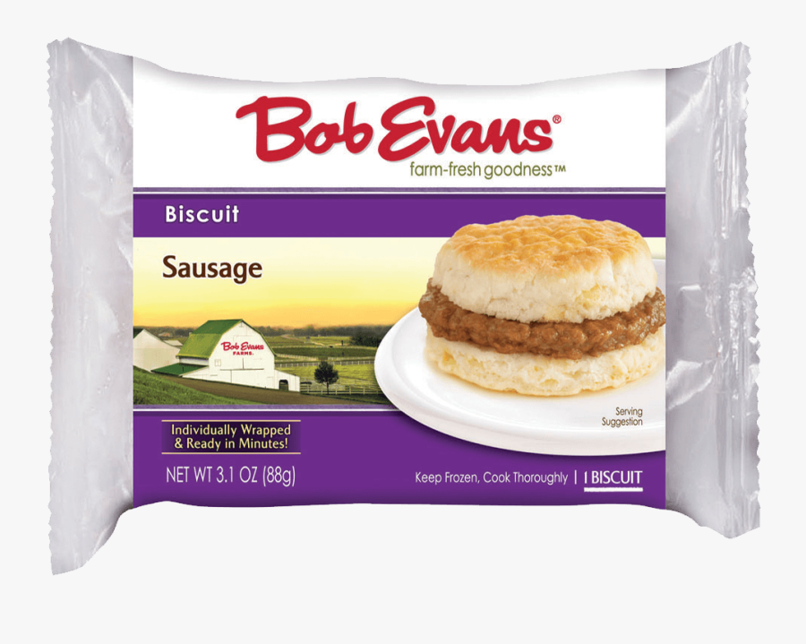 Bob Evans Frozen Sausage Biscuit - Bob Evans Mashed Potatoes, Transparent Clipart