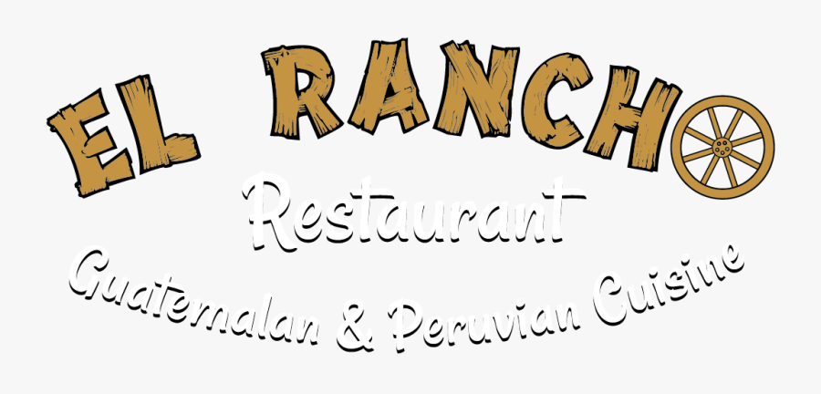 El Rancho Restaurant - Calligraphy, Transparent Clipart