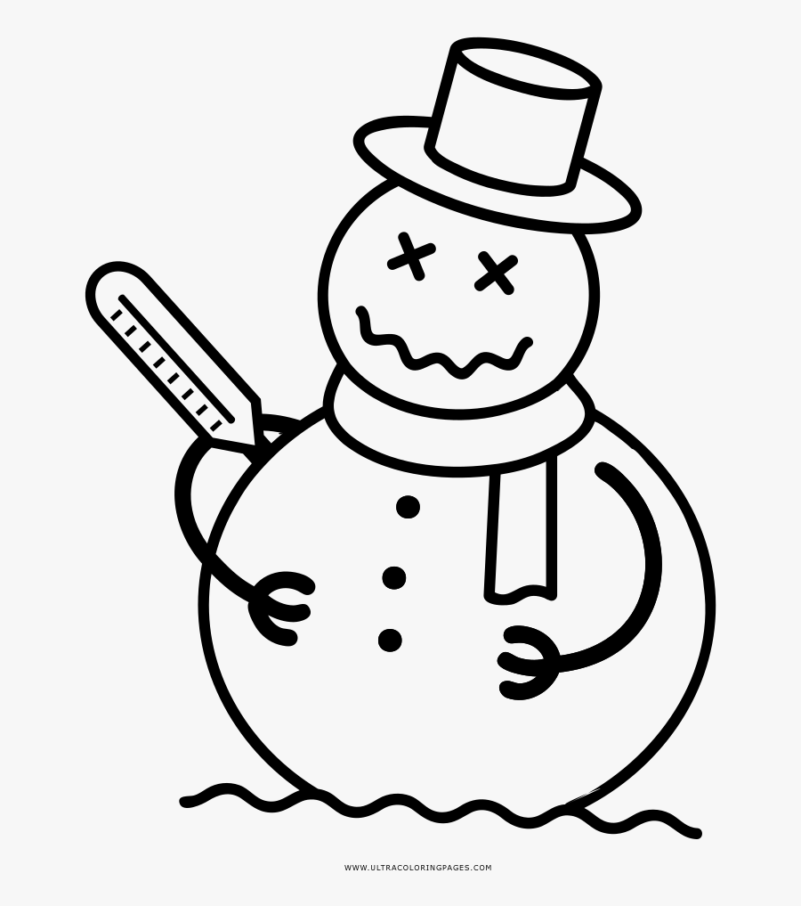 Coloring Pages Snowman Coloring Page Ultra Pages Frosty, Transparent Clipart