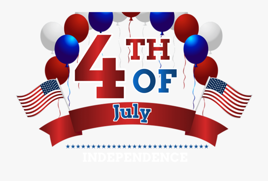Transparent 4th Of July Bbq Clipart - Transparent Background Happy 4th Of July Png, Transparent Clipart