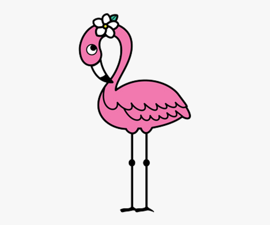 Flamingo Clip Cute - Cute Do Flamingo Png, Transparent Clipart
