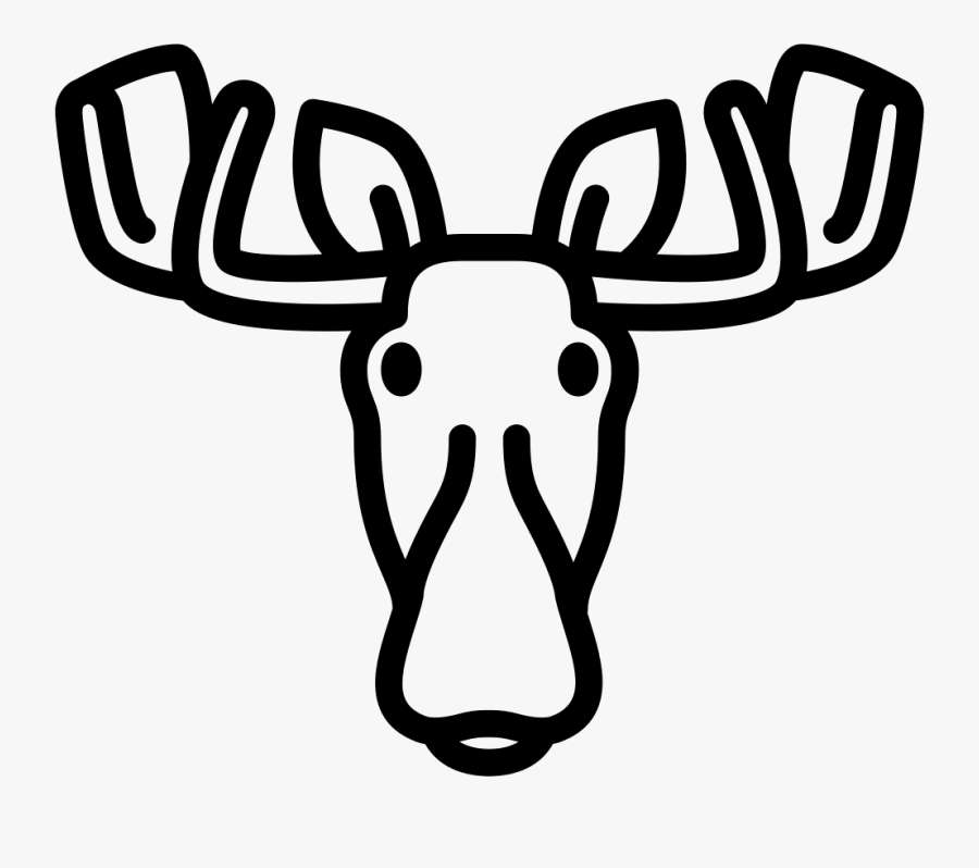 Moose Head Png, Transparent Clipart