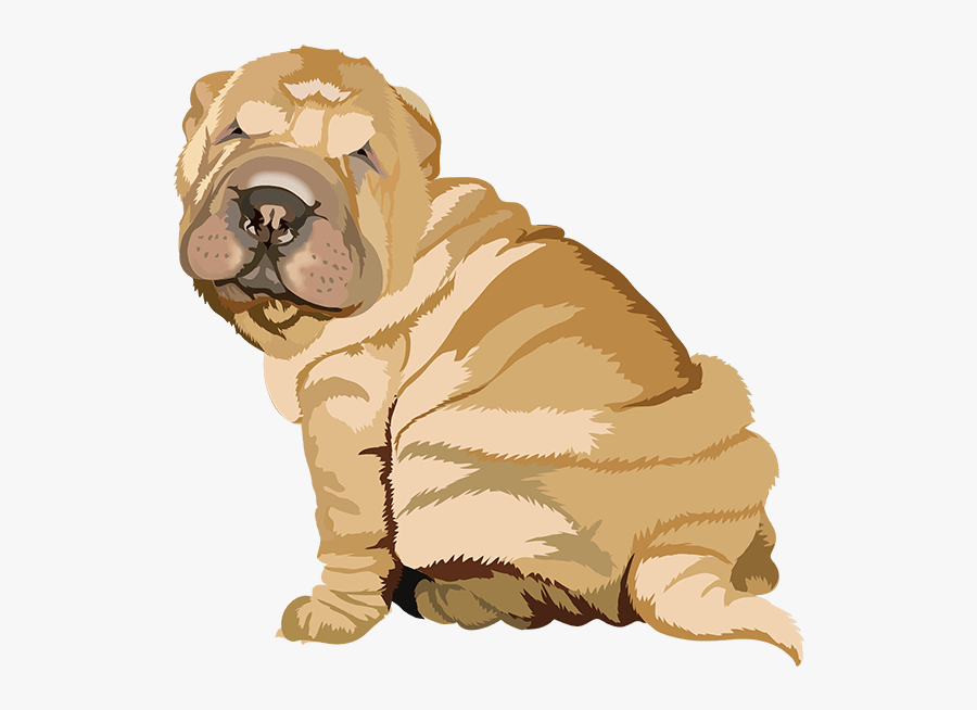 Realistic Dog Art - Olde English Bulldogge, Transparent Clipart