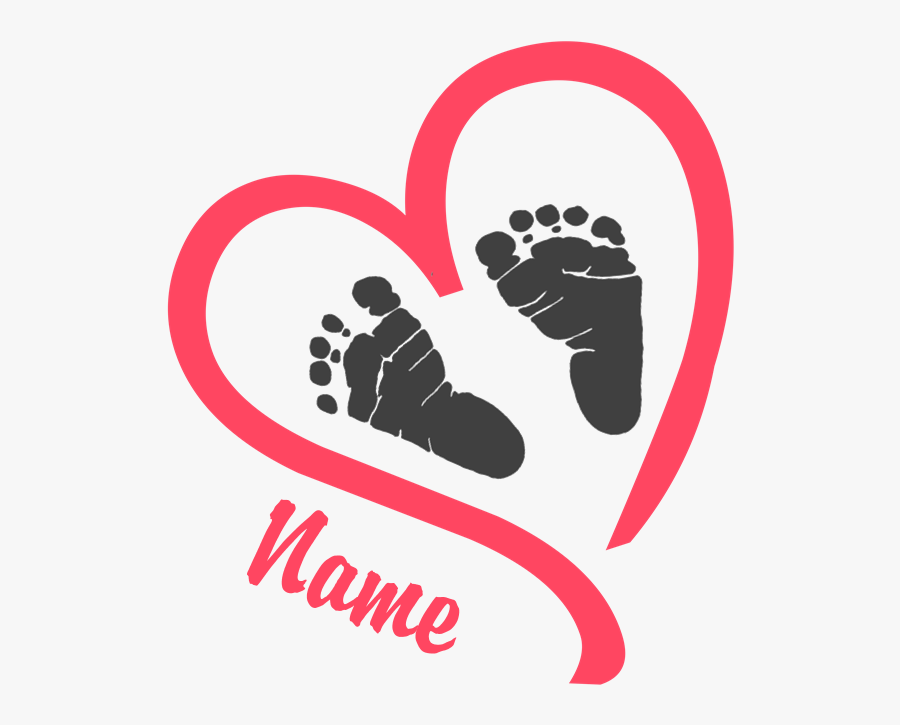 Free Baby Footprint Svg, Transparent Clipart