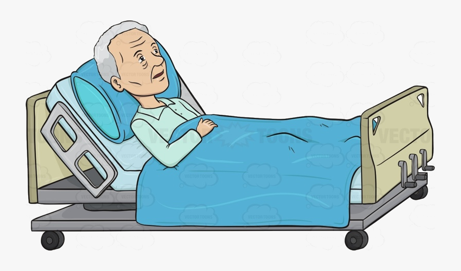269 2694649 Sick Person In Hospital Bed Transparent Png Patient 