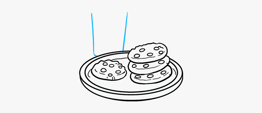 How To Draw Cookies - Cookies Draw, Transparent Clipart