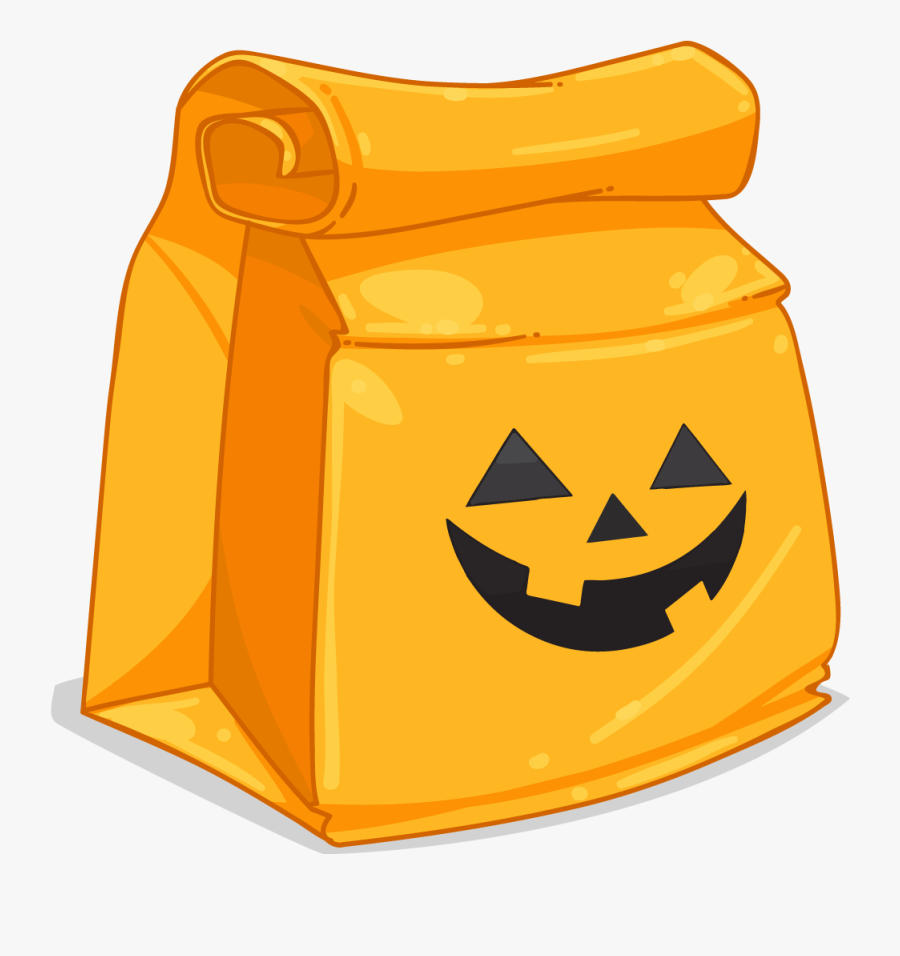 Halloween Grab Bag, Transparent Clipart