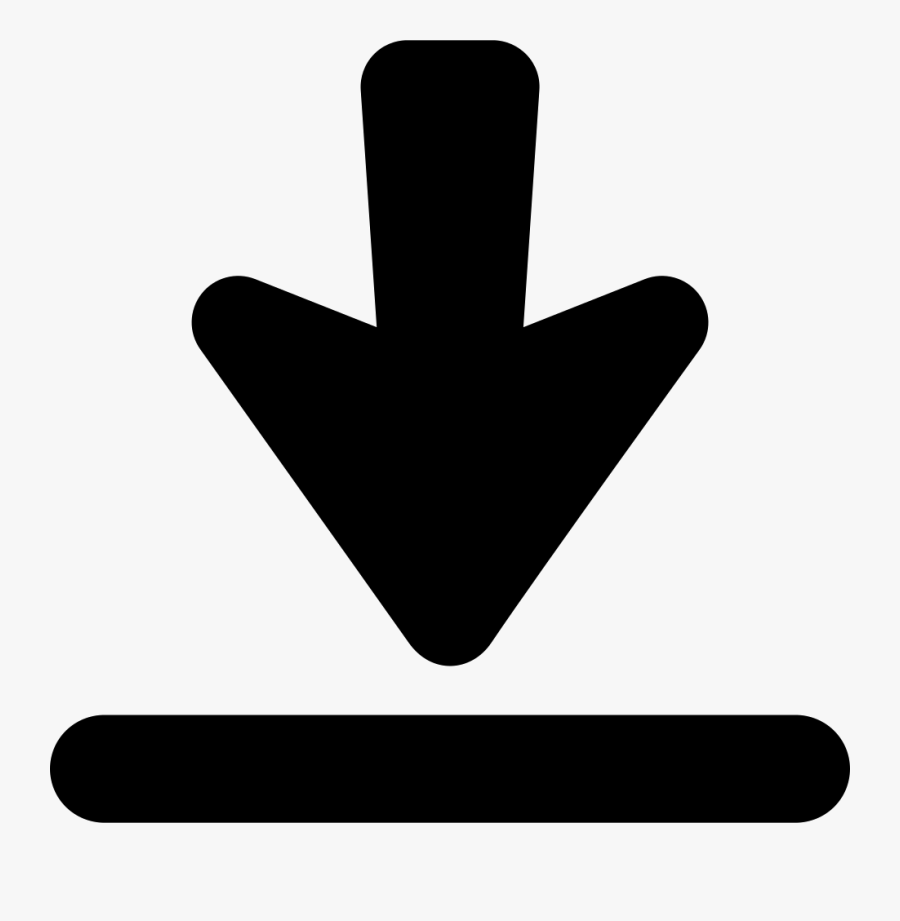 Down Arrow Download Button Comments - Flecha Hacia Abajo Descarga, Transparent Clipart