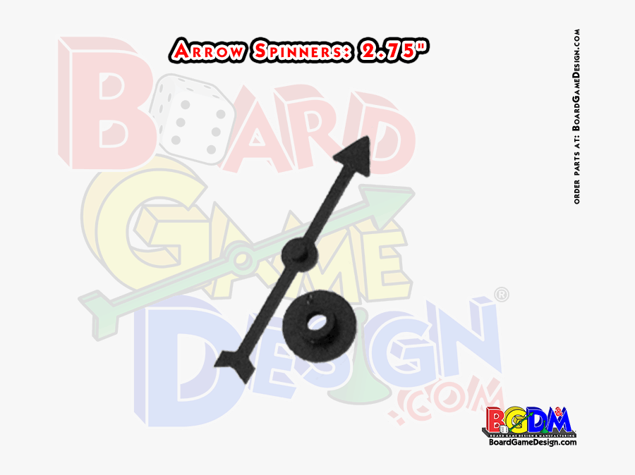 Game Spinner Arrows - Player Pieces, Transparent Clipart