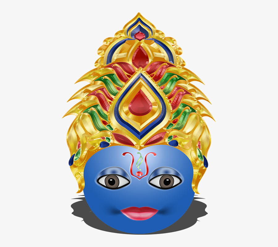 Transparent Hindu Png - Crown Of Ravan, Transparent Clipart