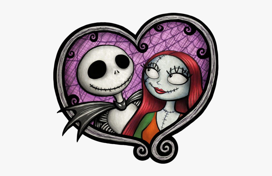 Jack Skellington And Sally Drawing, Transparent Clipart