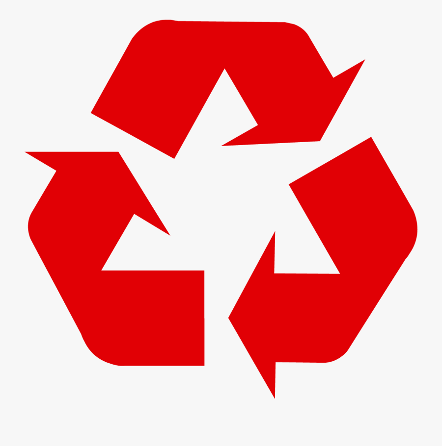 Purple Recycle Symbol, Transparent Clipart