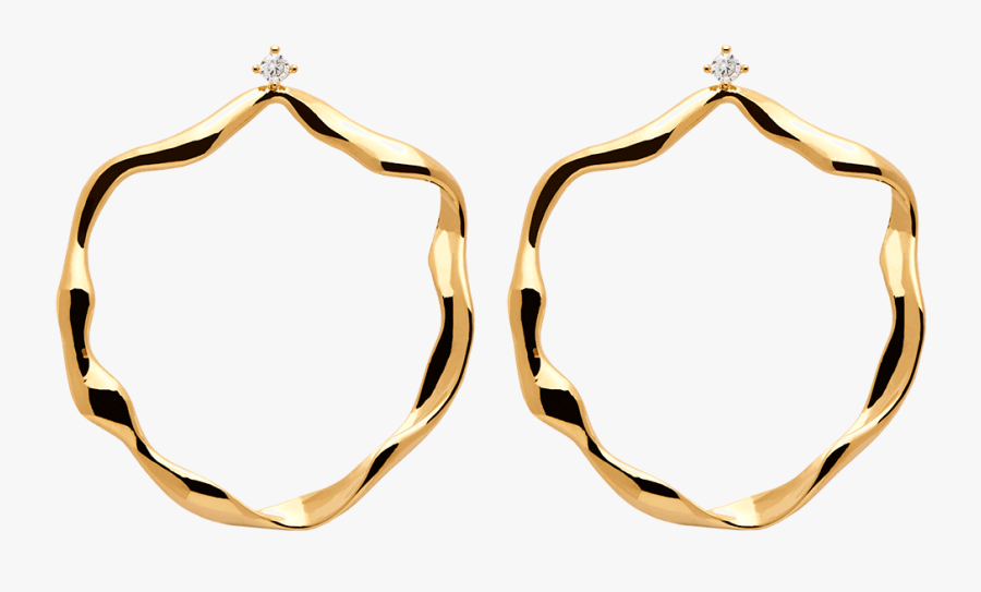 Buy Akari Earrings At - Akari Gold Earrings, Transparent Clipart