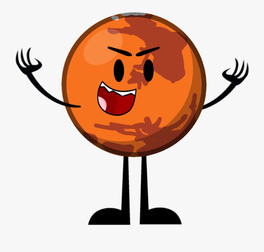 Mars Clipart , Png Download - Bfdi Mars, Transparent Clipart