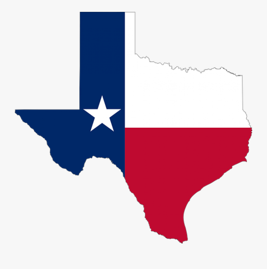 Line,angle,flag - Texas State Flag Png, Transparent Clipart