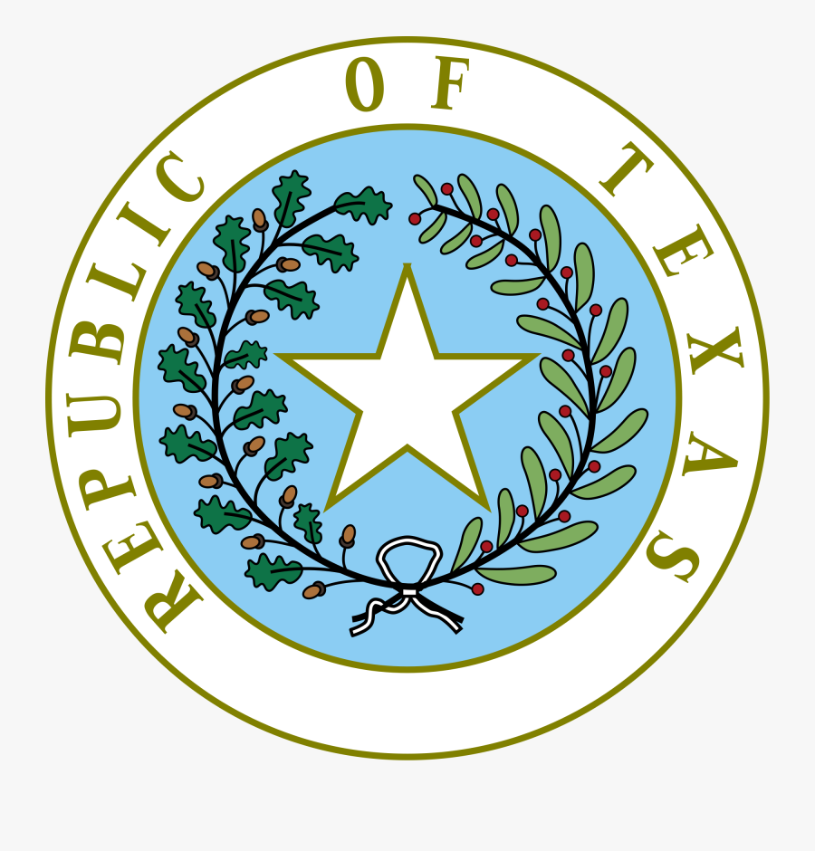 Great Seal Of The Republic Of Texas, Transparent Clipart