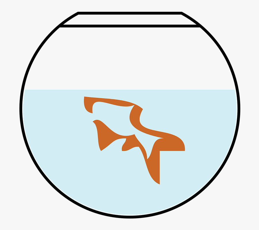 Download Fish Bowl Blank Fishbowl Clip Art At Clker Vector Clip - Fish Bowl Vector Png , Free Transparent ...