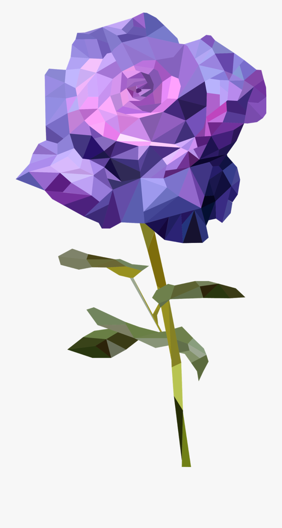 Transparent Lavender Clipart Png - Garden Roses, Transparent Clipart