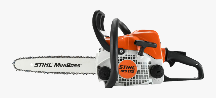 Long Chainsaw Png Clipart Background - Ms180 Stihl, Transparent Clipart