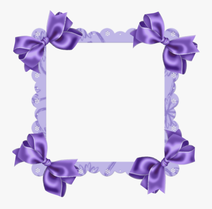 Lavender Clipart Transparent Background , Png Download - Flower Border Sky Blue, Transparent Clipart