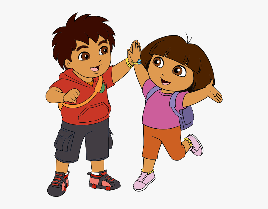 Clipart Diego Dora Collection Dora And Me Dvds - Diego And Dora Png ...