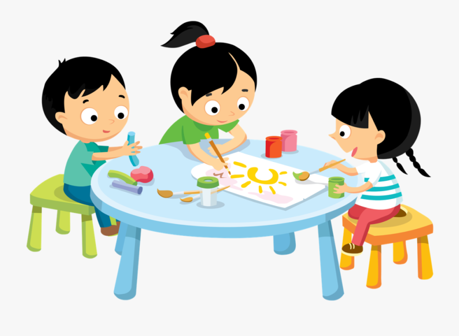 Instrument Clipart Toddler - Kids Painting Clipart, Transparent Clipart