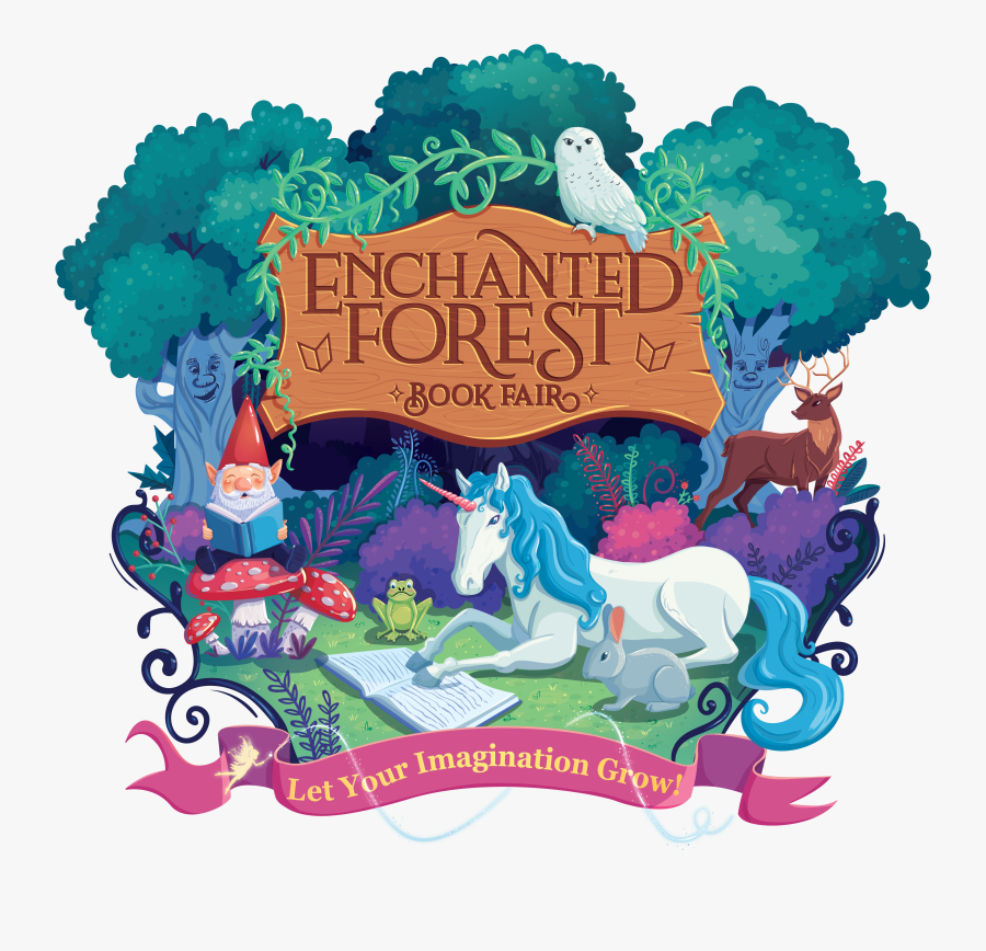 Scholastic Book Fair Enchanted Forest, Transparent Clipart