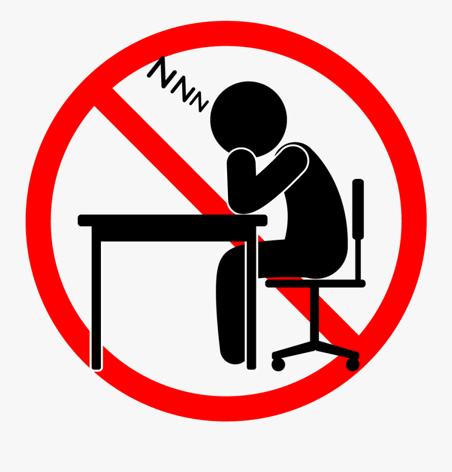 Person Sitting At Desk, Transparent Clipart