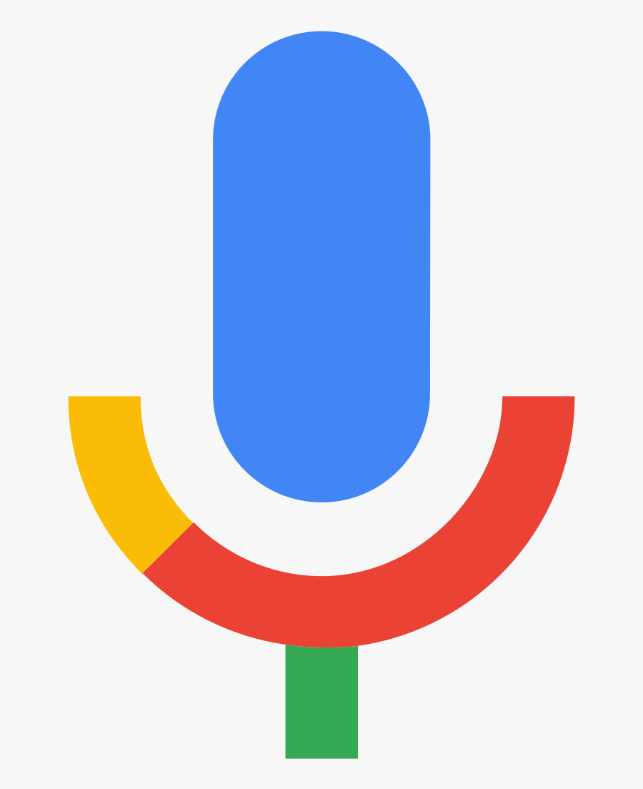 Google Microphone Png - Google Search By Voice Icon, Transparent Clipart