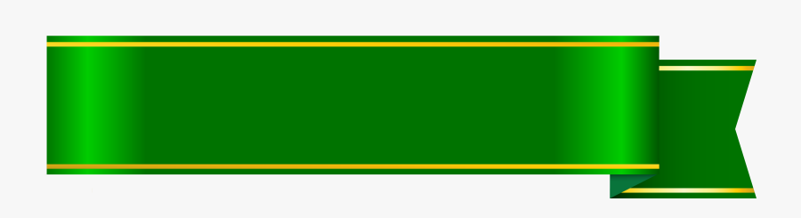  Green  Ribbon  Banner Png Straight Ribbon  Banner Png 