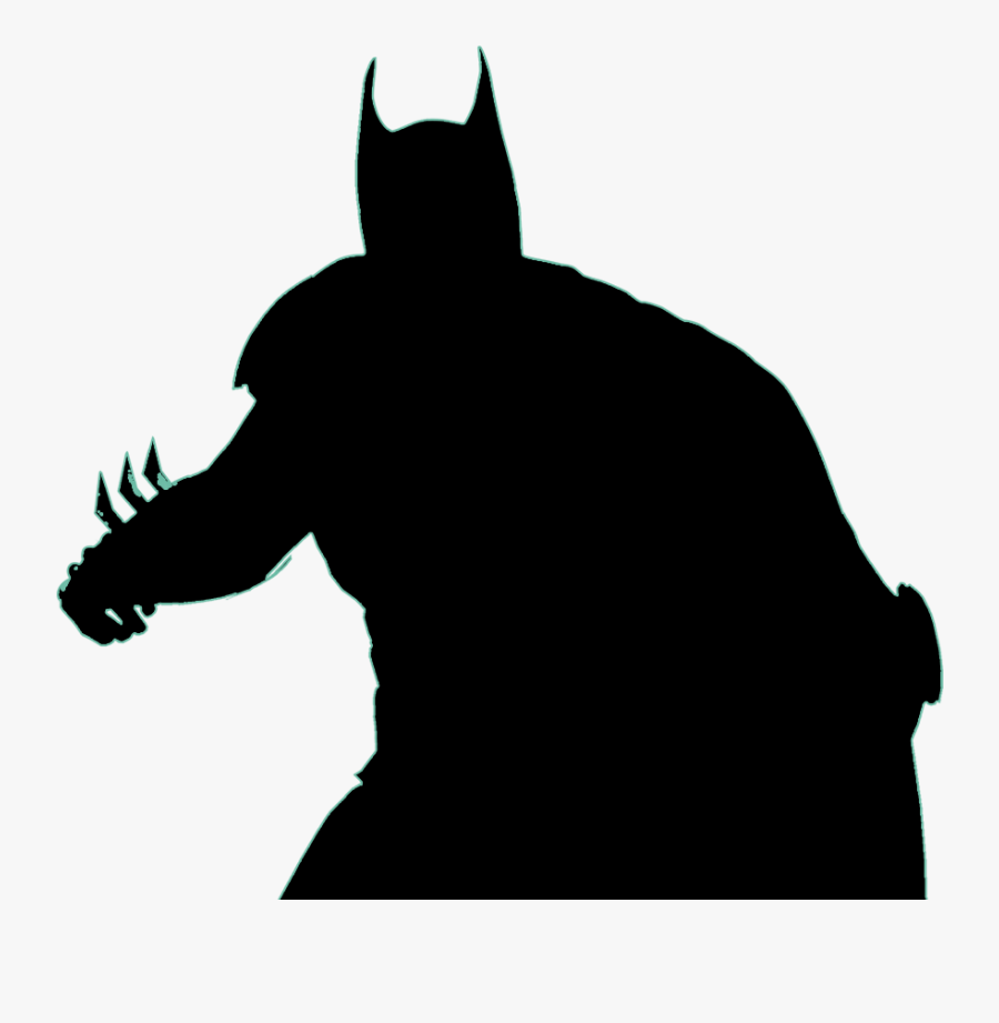 Injustice Clipart Black And White - Blacked Out Character Png, Transparent Clipart